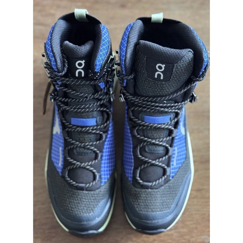 Women’s Size 9.5 On Cloudalpine Waterproof Cobalt Limelight 3WD10841198 NIB